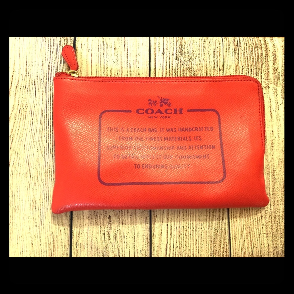 Like New COACH pouch!